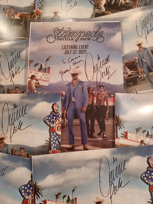 Orville Peck - Stampede Autographed 2LP Bone Vinyl