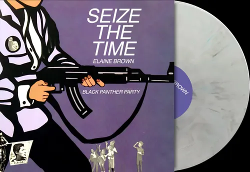 Elaine Brown - Seize The Time - Black Panther Party (Mod) vinyl record cover