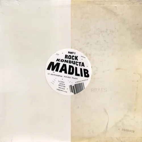Madlib - Rock Konducta Pt. 1 vinyl record cover