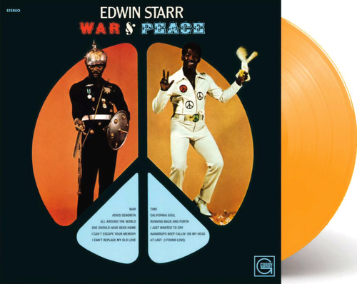 Edwin Starr - War & Peace [RSD Essential Indie Colorway Orange LP]