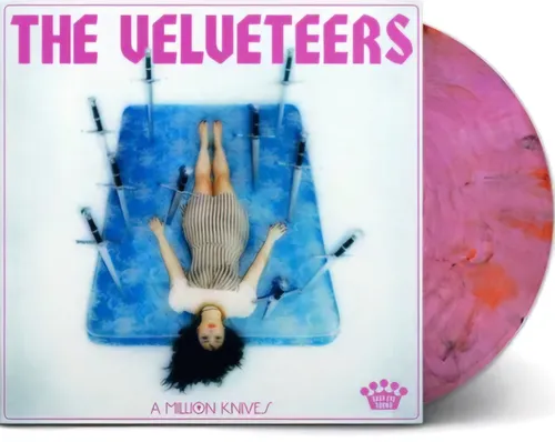 the Velveteers - A Million Knives vinyl record cover