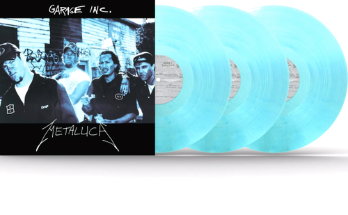 Metallica - Garage Inc - 'Fade To Blue' Colored Vinyl