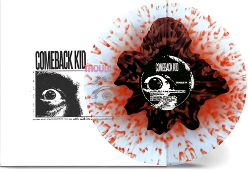 Comeback Kid - Trouble Ep - Clear/Black Yolk W Red Splatter (Blk)