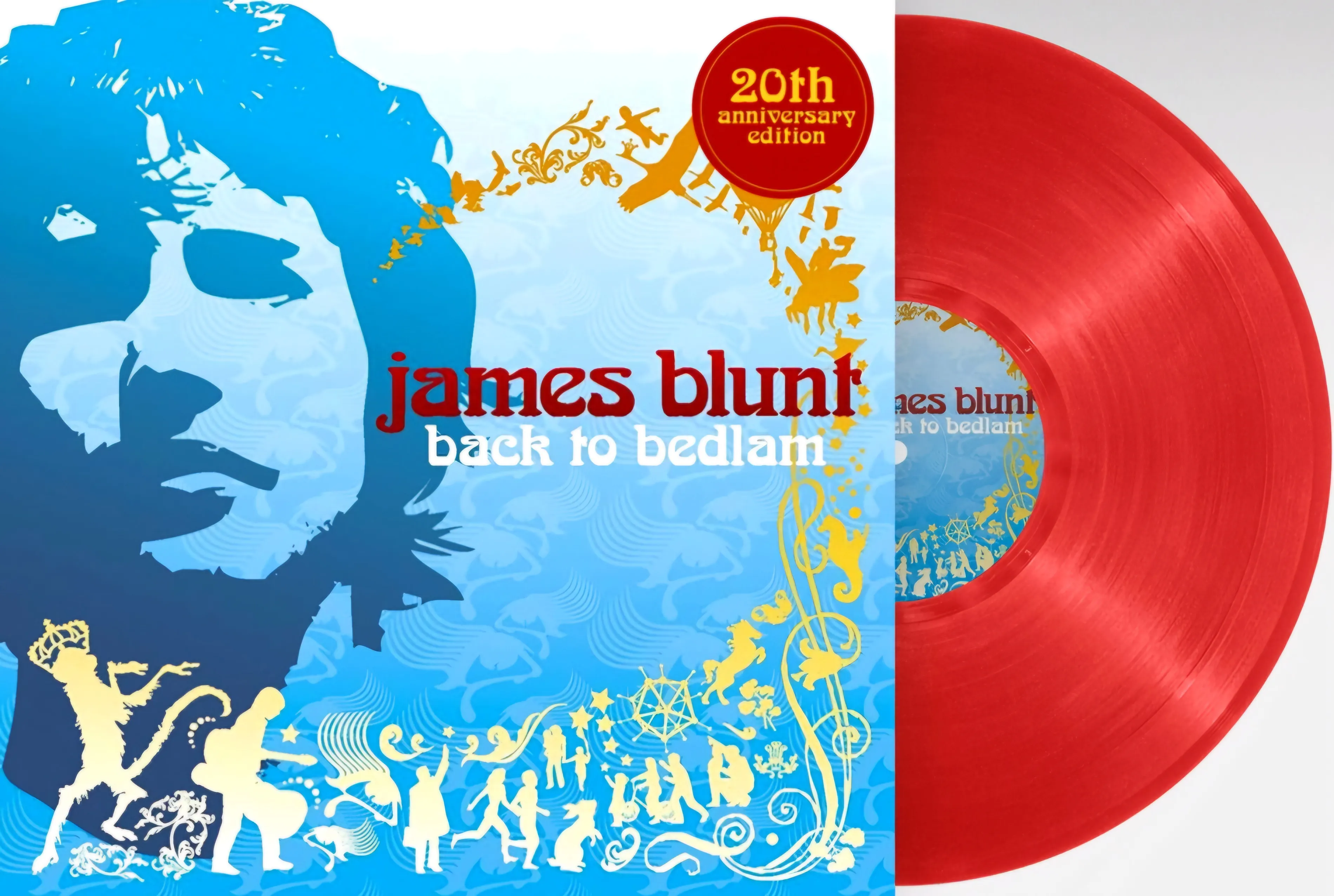 James Blunt - Back To Bedlam [Colored Vinyl] (Red) (Aniv 