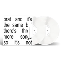 Charli xcx - Brat and it's the same but there's three more songs so it's not [2 White LP]