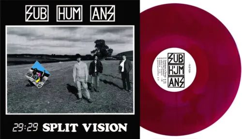 Subhumans - 29:29 Split Vision vinyl record cover