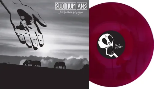 Subhumans - From The Cradle To The Grave vinyl record cover