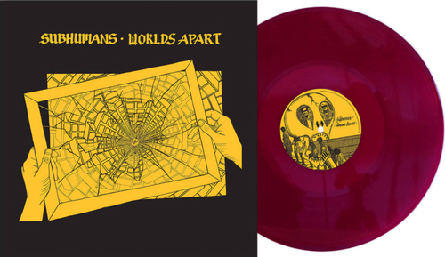Subhumans - Worlds Apart [RSD Essential Indie Colorway Deep Purple LP]