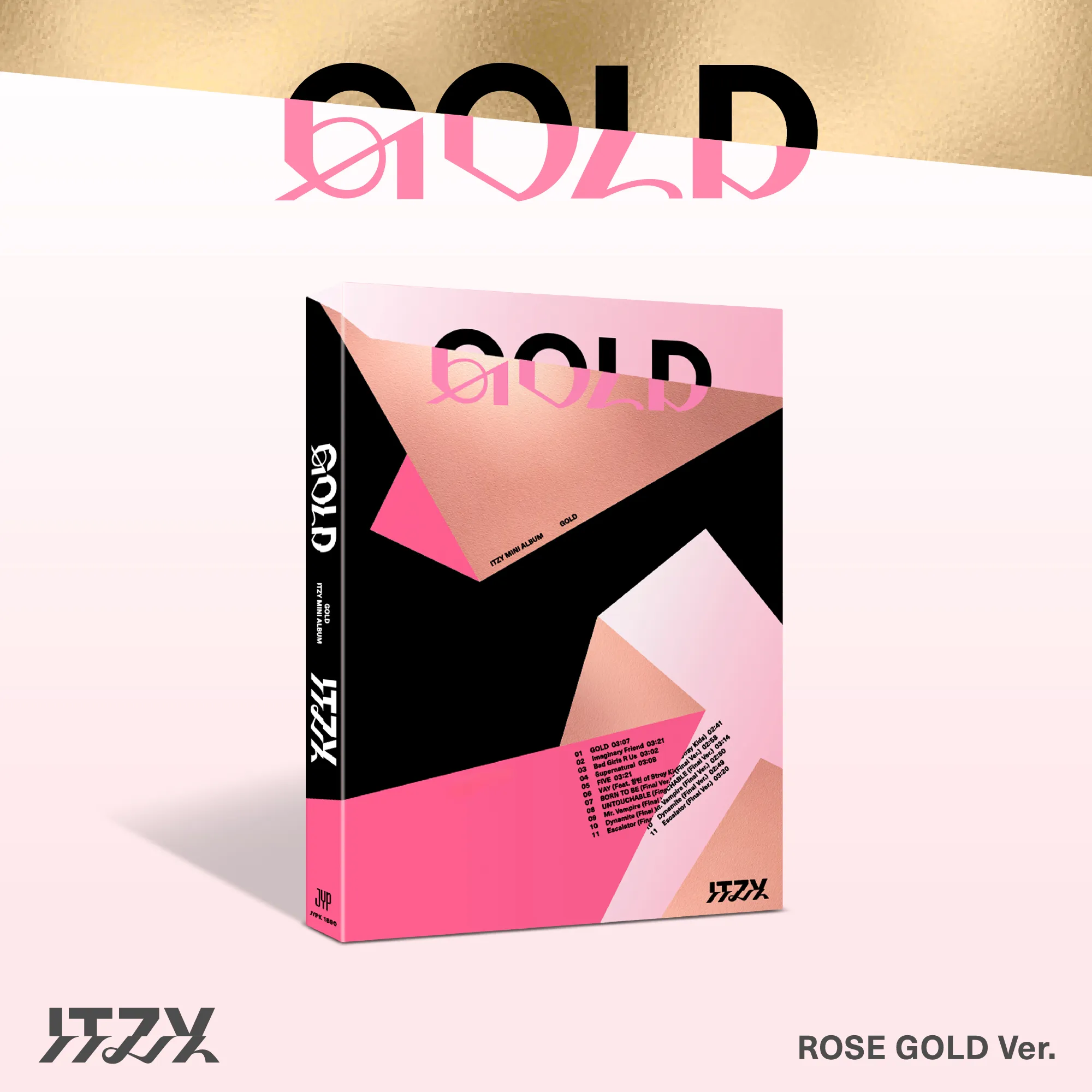 ITZY - Gold [Rose Gold Ver.] | Pure Pop Records