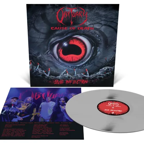 Obituary - Cause of Death - vinyl record cover