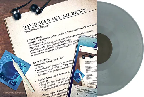 Lil Dicky - Professional Rapper vinyl record cover