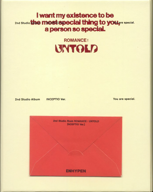 ENHYPEN - ROMANCE : UNTOLD [INCEPTIO Ver.]