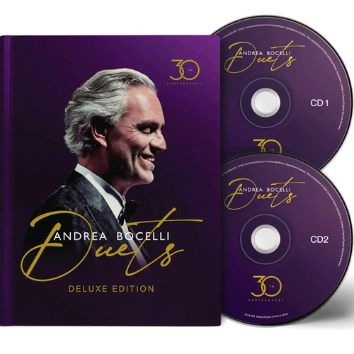Bocelli, Andrea - Duets - 30th Anniversary [Deluxe Hardcover Book Edition 2 CD]