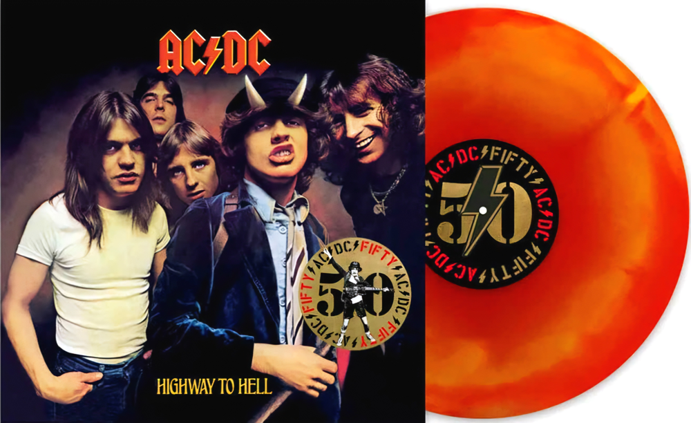 AC/DC - Highway To Hell - Hellfire Colored Vinyl Edition