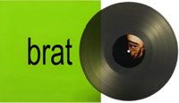 Charli xcx - BRAT [Black Ice vinyl]