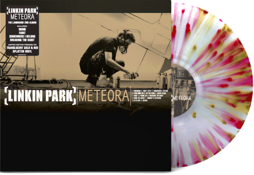 Linkin Park - Meteora [TRANSLUCENT GOLD & RED SPLATTER LP VINYL]