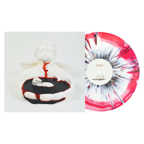 Counterparts - Heaven Let Them Die [LP Blood Red &amp; White Aside/Bside w/ Black Splatter]