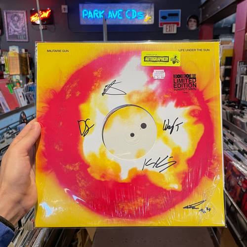 Militarie Gun - Life Under The Sun (EP) [Park Ave AUTOGRAPHED Exclusive RSD24 Sunspot Vinyl]