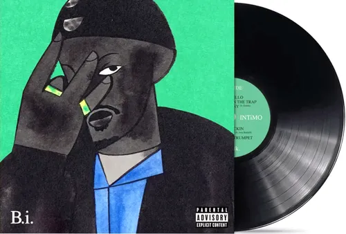 .idk. - BRAVADO+INTiMO vinyl record cover