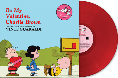 Vince Guaraldi - Be My Valentine, Charlie Brown [ThinkIndie/RSD Indie Exclusive Heartburn Red LP]