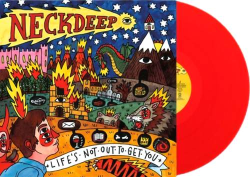 Neck Deep - Life's Not Out To Get You - Blood Red [Colored Vinyl] (Red)