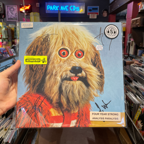 Four Year Strong - Analysis Paralysis [Park Ave AUTOGRAPHED Exclusive Milky Clear with Heavy Blue, Red & Purple Splatter LP]