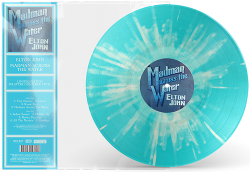 Elton John - Madman Across The Waters [Light Blue Splatter 180g LP]