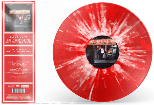 Elton John - Don't Shoot Me I'm Only The Piano Player [Red Splatter 180g LP]