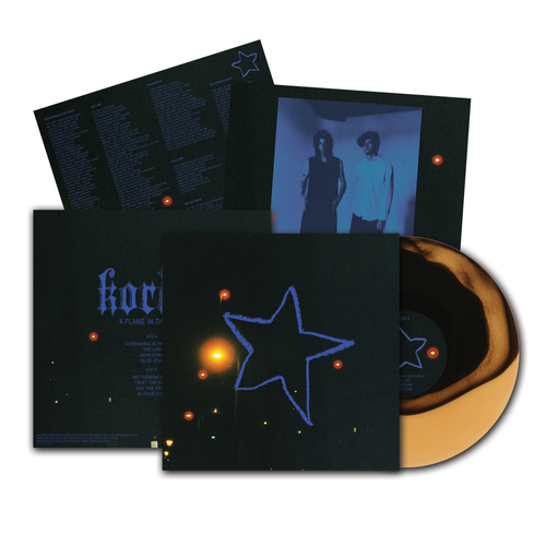 Korine - A Flame In The Dark [LP Gold Black Swirl]