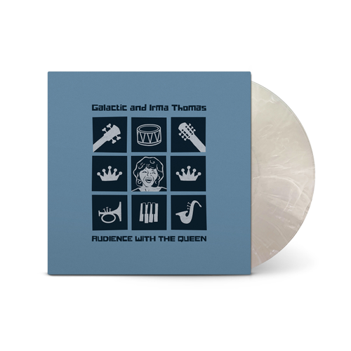 Galactic and Irma Thomas - Audience With The Queen [Indie Exclusive] [LP Clear with White Smoke LP]