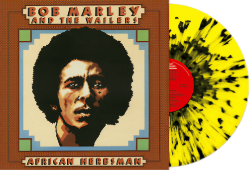 Bob Marley & The Wailers - African Herbsman - Yellow/Black Splatter (Blk)