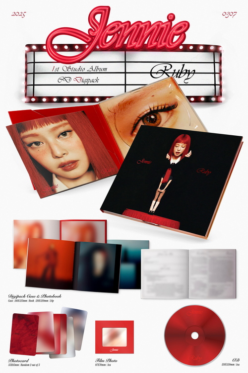 【新品未開封】 JENNIE ジェニ Ruby クリア Red Vinyl LP Jennie – Ruby (Red Vinyl LP) - Catloaf Records