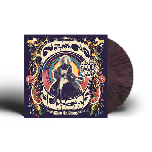 Grace Bowers &amp; The Hodge Podge - Wine On Venus - [LP Recycled Rainbow Tie Dye Splatter]