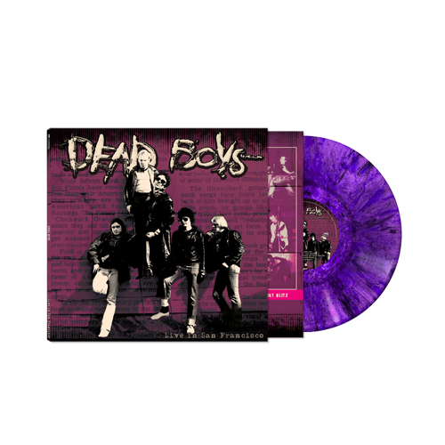 Dead Boys - Live In San Francisco [LP Limited Edition Purple Marble Vinyl]