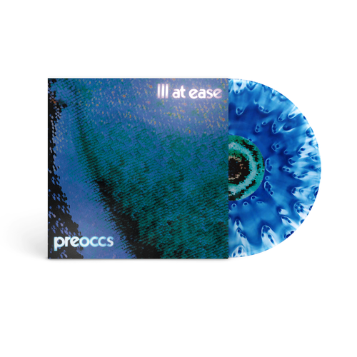 Preoccupations -  Ill At Ease [LP Blue cloudy]