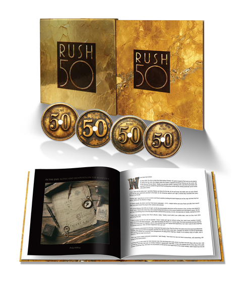Rush - Rush 50 [Deluxe 4 CD]