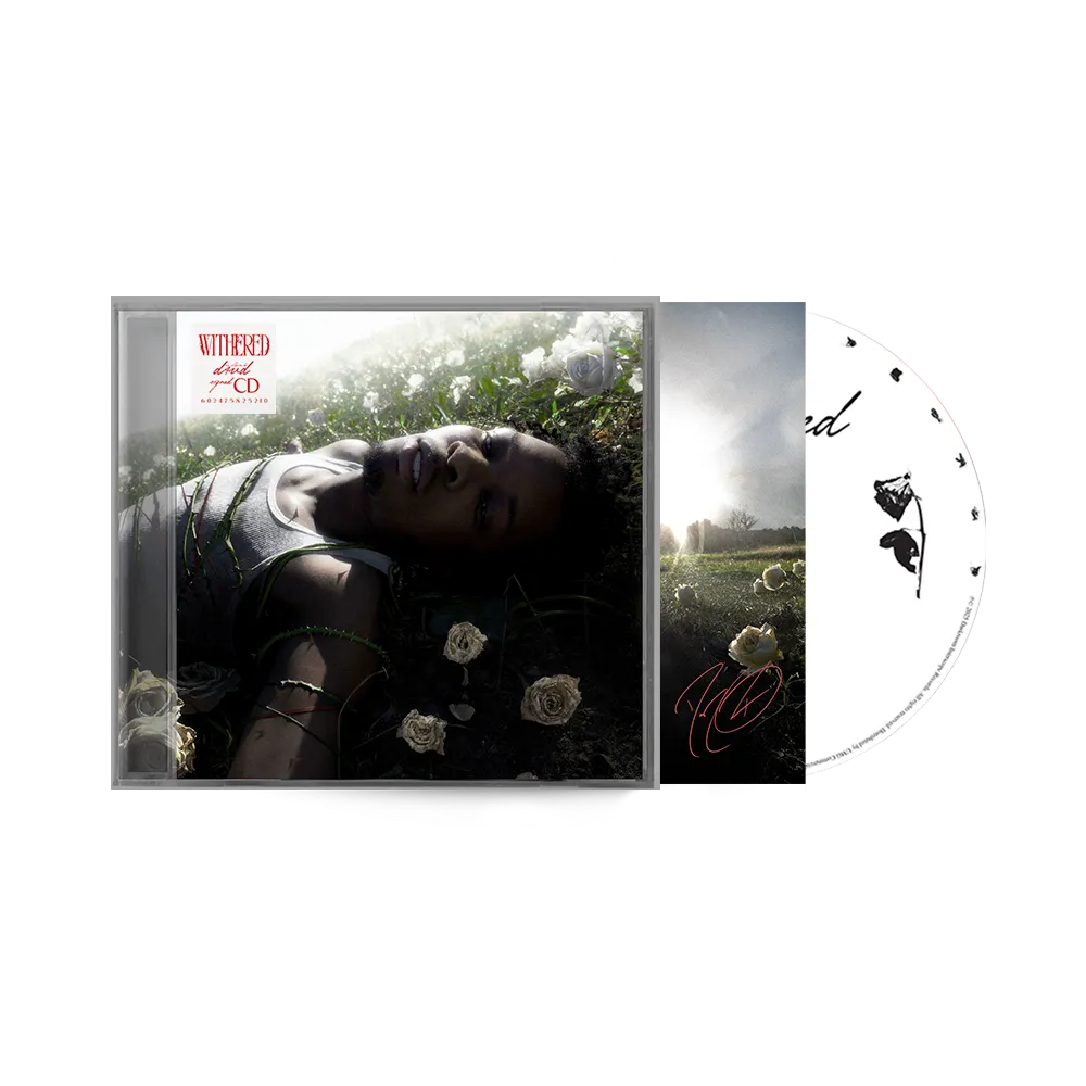 d4vd - WITHERED [Indie Exclusive Standard Signed CD] | Electric Fetus