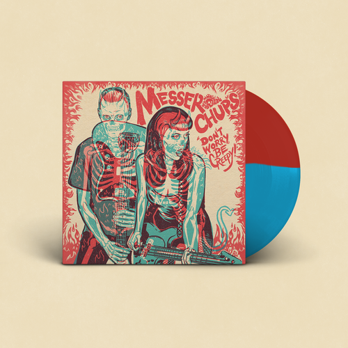 Messer Chups -  Don't Worry, Be Creepy [7" vinyl]