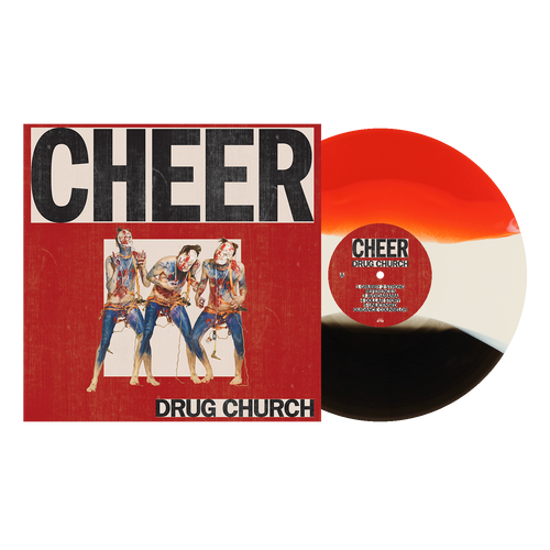 Drug Church - Cheer - [Red/Bone/Black Ice Tri-Stripe LP]