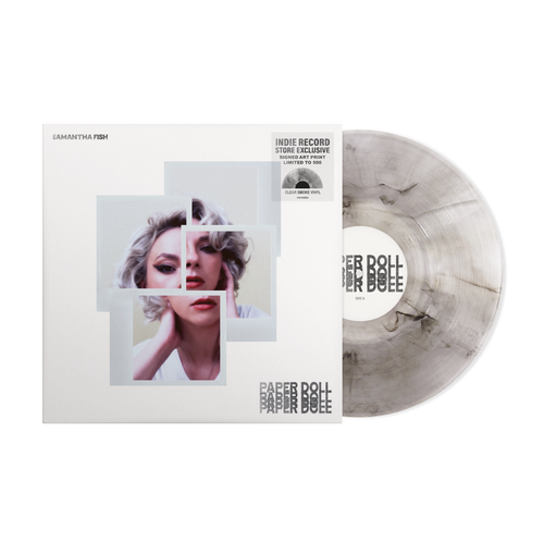 Samantha Fish - Paper Doll [Indie Exclusive Clear Smoke vinyl and Signed 12x12 Art Print]