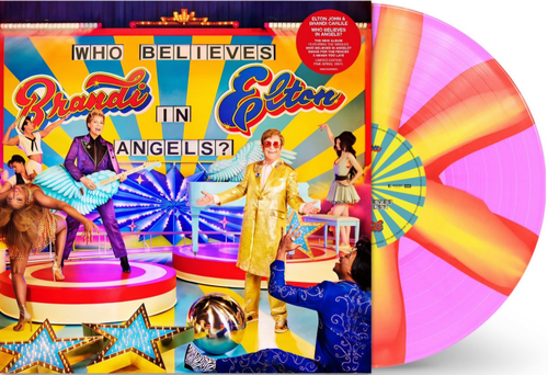 Elton John &amp; Brandi Carlile - Who Believes in Angels? [Indie Exclusive Pink Spiral Vinyl]