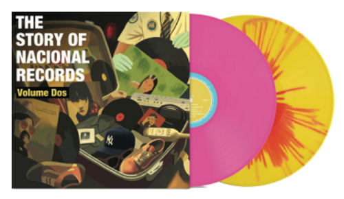 Various Artists - The Story of Nacional Records: Volume Dos [2 LP Solid Pink & Splatter Yellow]