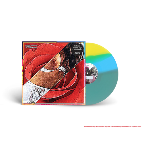Lil Peep - CALIFORNIA GIRLS [LP Transparent Electric Blue + Opaque Sky Blue + Opaque Light Yellow]