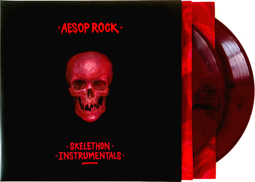 Aesop Rock - Skelethon (Instrumental Version) Maroon/Black