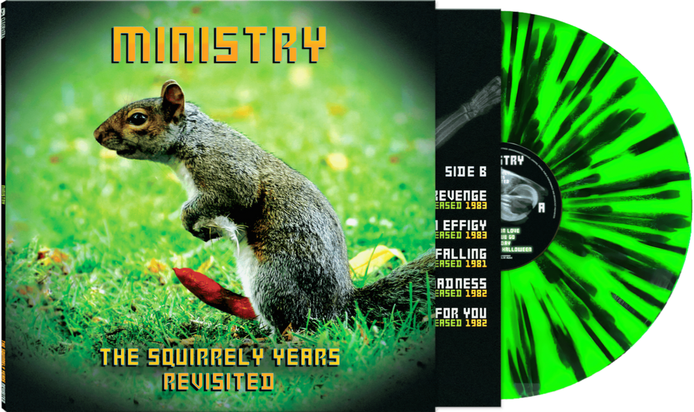 Ministry - The Squirrely Years Revisited [LP Limited Edition Green &amp; Black Splatter Vinyl]