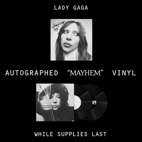 Lady Gaga - MAYHEM [Indie Exclusive SIGNED 2LP] | ==== PARK