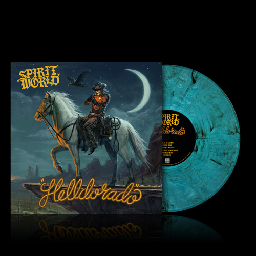 Spiritworld - Helldorado [sea blue smoke LP & LP-Booklet]