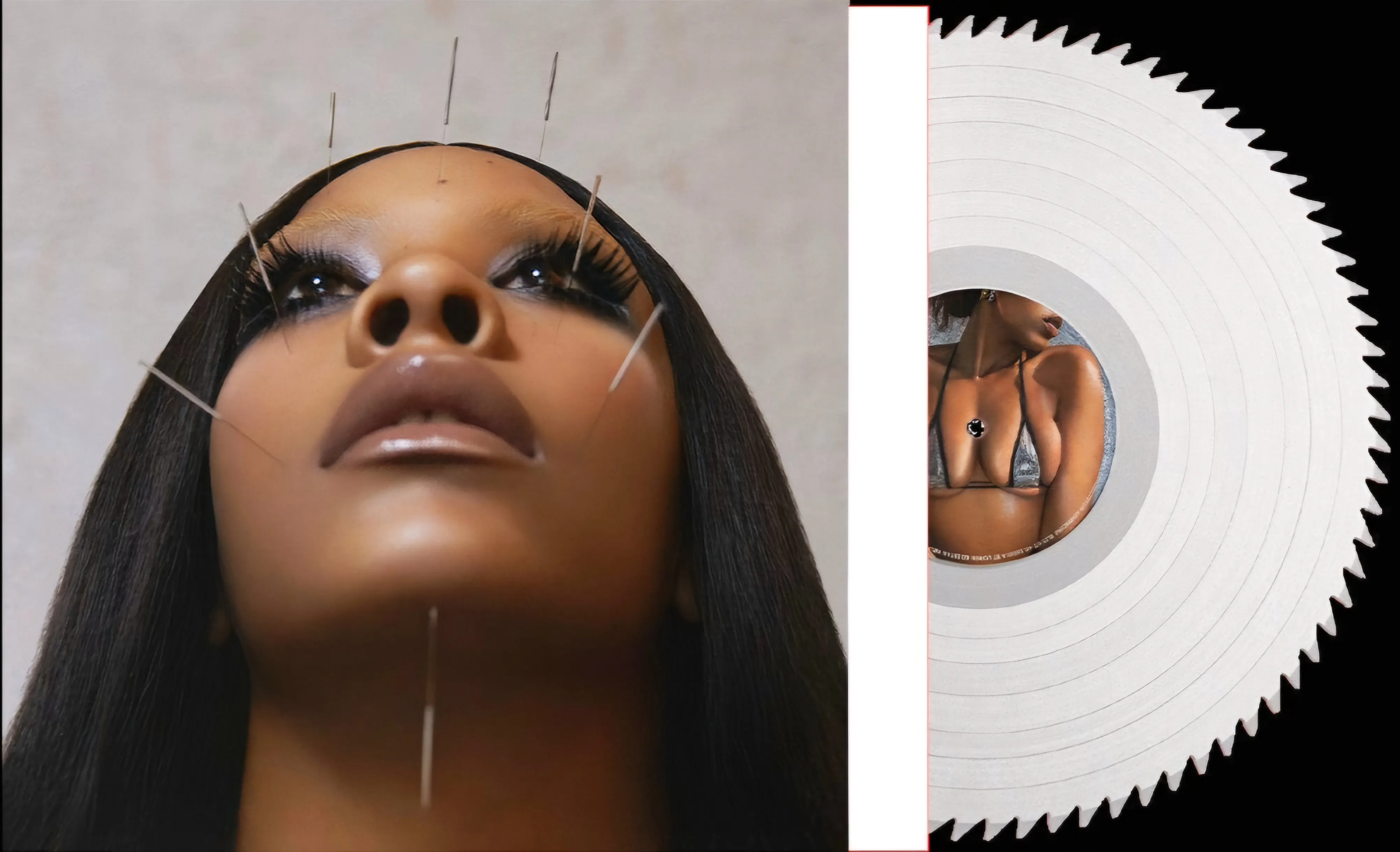 ◆Vitaly◆Promise Band x Rico Nasty Rico Nasty - LETHAL [Indie Exclusive Saw Blade Clear Vinyl
