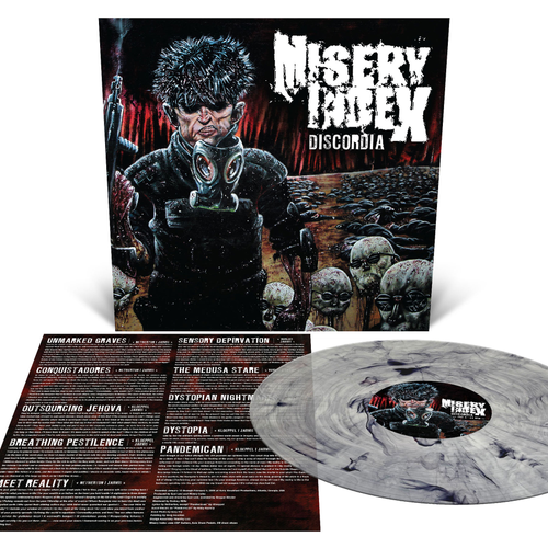 Misery Index - Discordia - [LP Custom Three Color Merge with Splatter Edition]