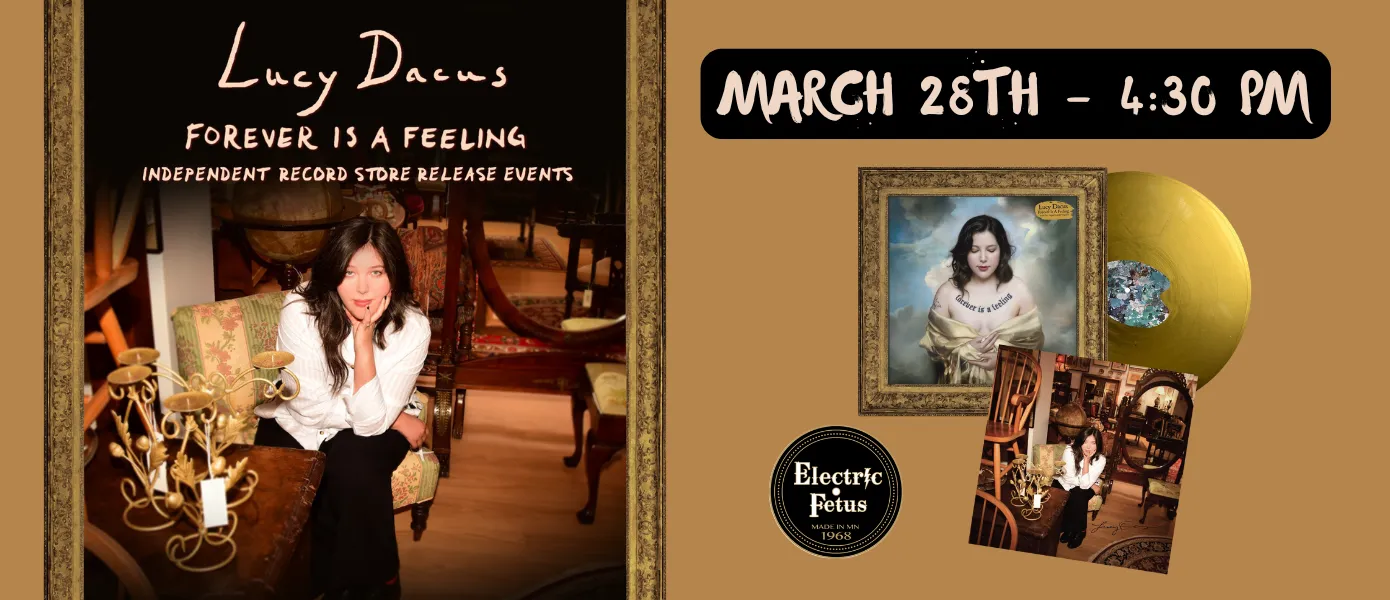 Lucy Dacus listening party March 28th at 4:30pm